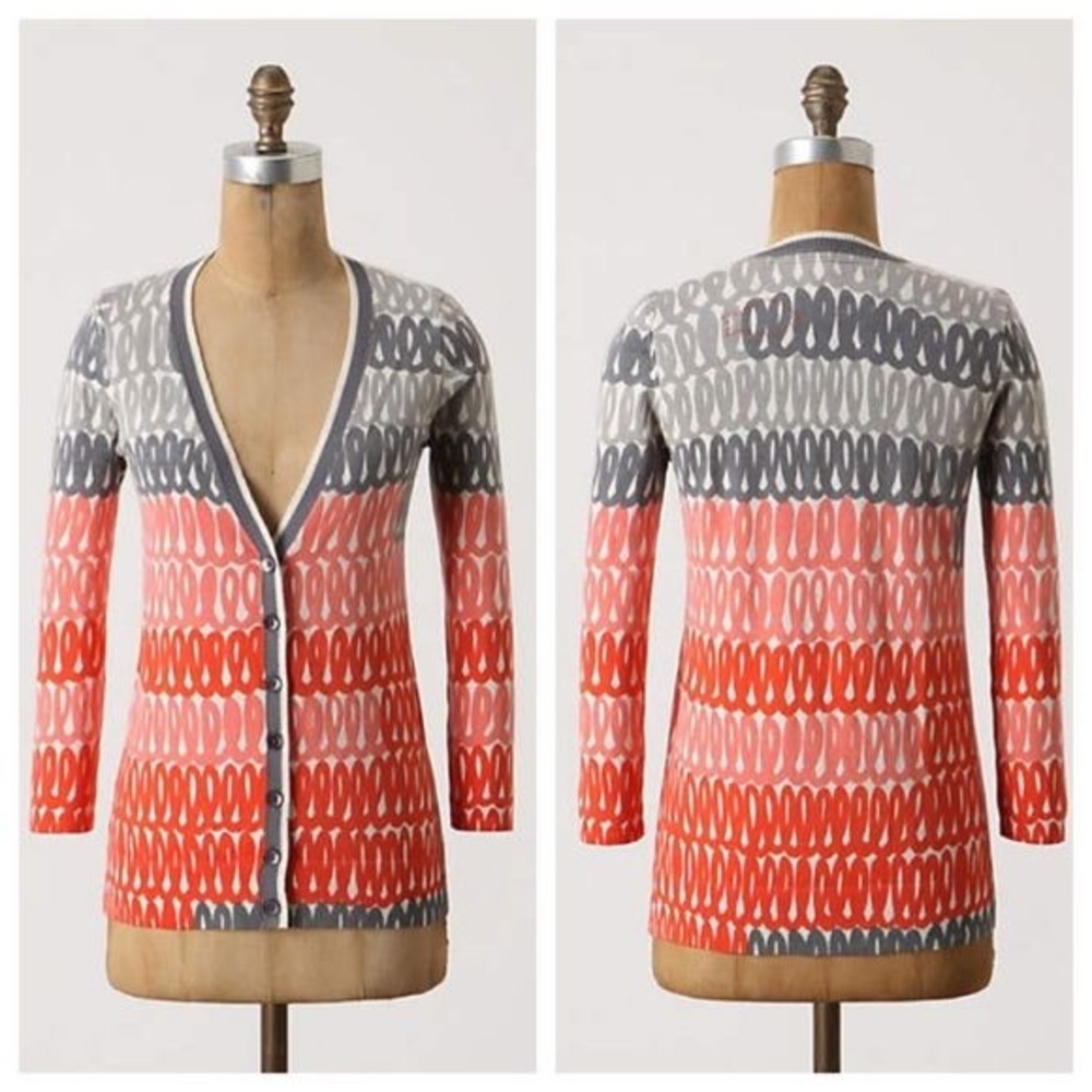 Anthropologie LOOP STACK CARDIGAN